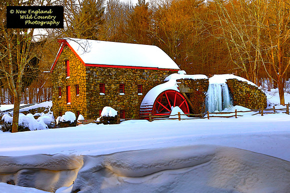 Wayside Winter Mill